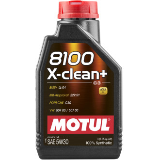Олива моторна Motul 8100 X-Clean+ 854711