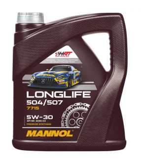 Олива моторна Mannol 7715 LONGLIFE 504/507 MN77154