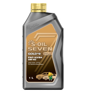 Олива моторна S-oil 7 GOLD #9 PAO SGPAO0401