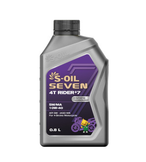 Олива моторна S-oil S-OIL7 4T RIDER#7 SD4TR10401