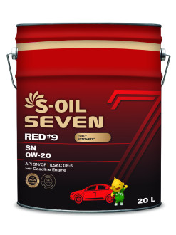 Олива моторна S-oil 7 RED #9 SNR02020