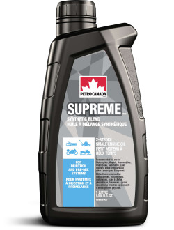 SUPREME Synthetic Blend 2-Stroke Small Engine Oil