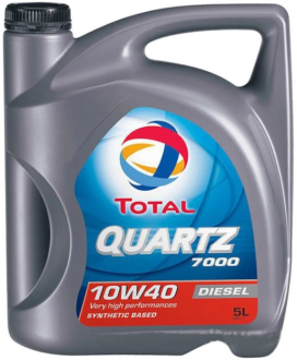 Олива моторна TOTAL Quartz 7000 Diesel 214108