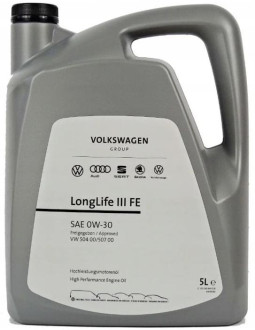 Олива моторна VAG LongLife III FE GS55545M4