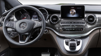Захисне скло Pixsel на панель приладів MERCEDES BENZ V-CLASS - 5.5“ 2014 - 2023