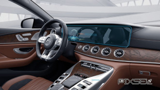 Захисне скло Pixsel на панель приладів MERCEDES BENZ AMG GT 4 DOORS - 28.5“ 2018 -