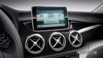 Захисне скло Pixsel на монітор MERCEDES BENZ B-CLASS - 6.9“ 2013 - 2015