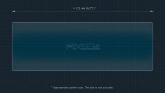 Захисне скло Pixsel на задній клімат NIO ES8 - 7.1“ 2023 -