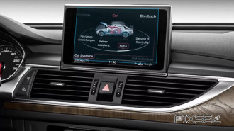 Захисне скло Pixsel на монітор AUDI A6 / S6 / RS6 - 7.7“ 2011 - 2014