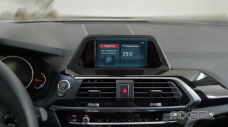 Захисне скло Pixsel на монітор BMW X4 - 6.5“ 2018 - 2021 (G02)