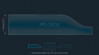 Захисне скло Pixsel на панель приладів DENZA N7 - 16.7“ 2023 -