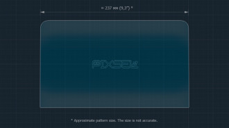 Захисне скло Pixsel на задній клімат HONGQI E-HS9 - 10.8“ 2020 -