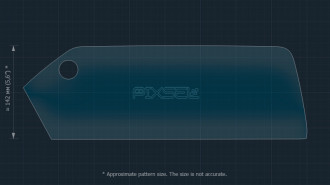 Захисне скло Pixsel на монітор LEXUS UX - 17.6“ 2021 -