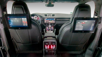 Захисне скло Pixsel для заднього монітора PORSCHE CAYENNE - 12.7“ 2017 - 2022