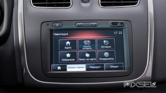 Захисне скло Pixsel на монітор RENAULT LOGAN - 6.9“ 2017 -