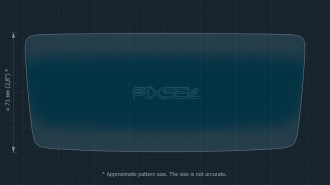 Захисне скло Pixsel на задній клімат ZEEKR 001 - 7.1“ 2024 -