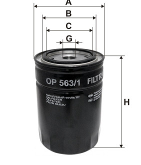 Фільтр масляний Filtron OP5631