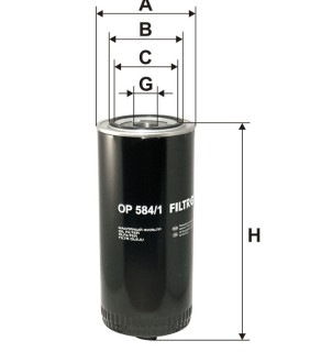 Фільтр масляний Filtron OP5841