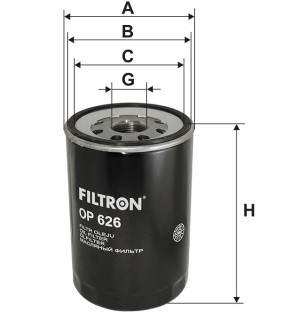 Фільтр масляний Filtron OP626