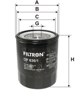 Фільтр масляний Filtron OP6361