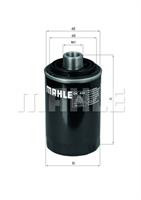 Фільтр масляний Mahle/Knecht OC456
