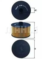 Фільтр масляний Mahle/Knecht OX968DEco