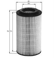 Фільтр масляний Mahle/Knecht OX381DECO