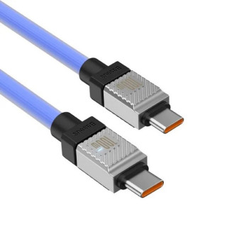 Кабель Baseus CoolPlay Series Fast Charging Cable Type-C to Type-C 100W 1m Blue