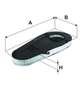 Фільтр повітряний Filtron AK3627