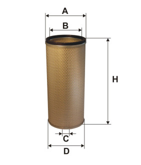 Фільтр повітряний Filtron AM404W