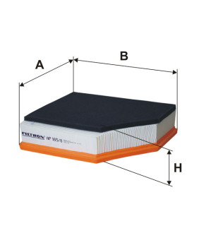 Фільтр повітряний Filtron AP1658