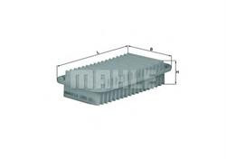 Фільтр повітряний Mahle/Knecht LX1002