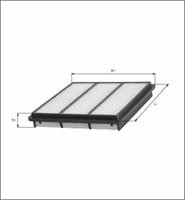 Фільтр повітряний Mahle/Knecht LX1076