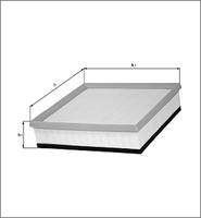 Фільтр повітряний Mahle/Knecht LX1287
