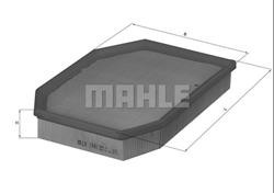 Фільтр повітряний Mahle/Knecht LX1741