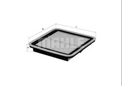 Фільтр повітряний Mahle/Knecht LX2672