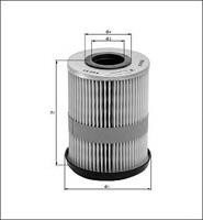 Фільтр повітряний Mahle/Knecht LX3480