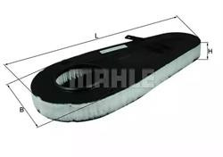 Фільтр повітряний Mahle/Knecht LX3598