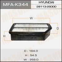 Фільтр повітряний Masuma MFAK344