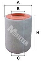 Фільтр повітряний M-Filter A8431