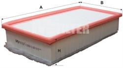 Фільтр повітряний M-Filter K1651