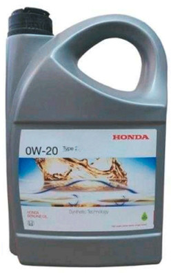 Олива моторна Honda 0W-20 TYPE 2.0, 4л.