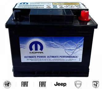 Акумулятор автомобільний MOPAR Chrysler 12В 60Ah / 600A (EN), EFB (R+)