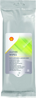Серветки для шкіри Shell Leather Wipes NEW 20шт