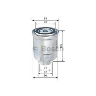 Фільтр паливний Bosch 0986450508