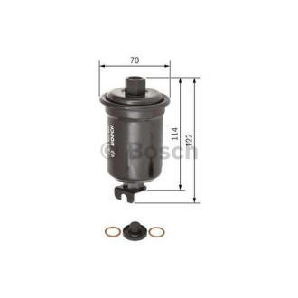 Фільтр паливний Bosch 0986450604