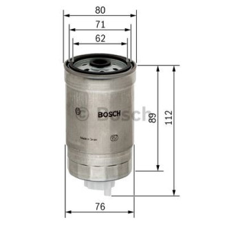 Фільтр паливний Bosch 1457434291