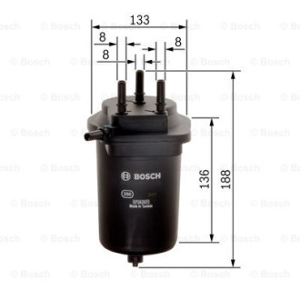 Фільтр паливний Bosch F026402080
