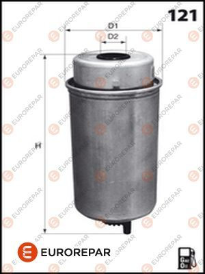Фільтр паливний EUROREPAR E148137