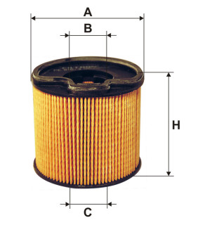 Фільтр паливний Filtron PE8163